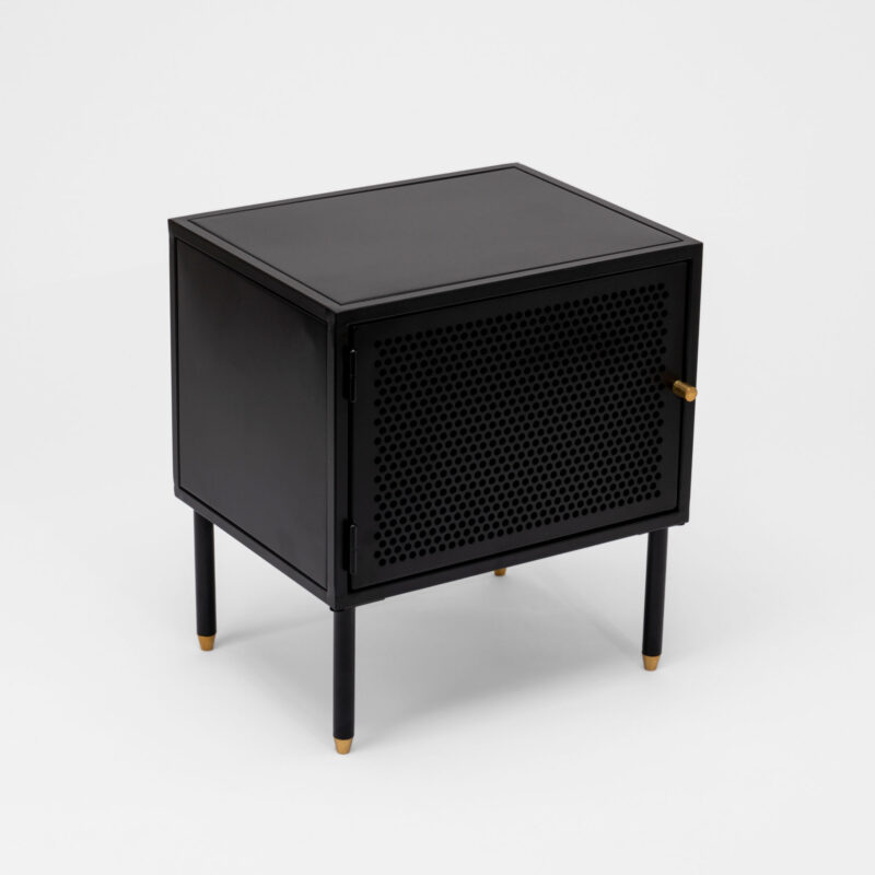 POWDER COATED STEEL NIGHTSTAND